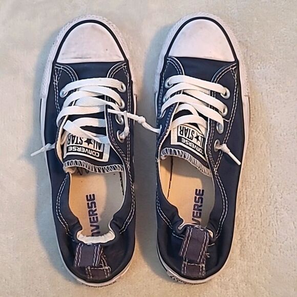 Converse Chuck Taylor Womens Size 6 Shoreline Slip On Sneakers Blue White Casual - Picture 3 of 10